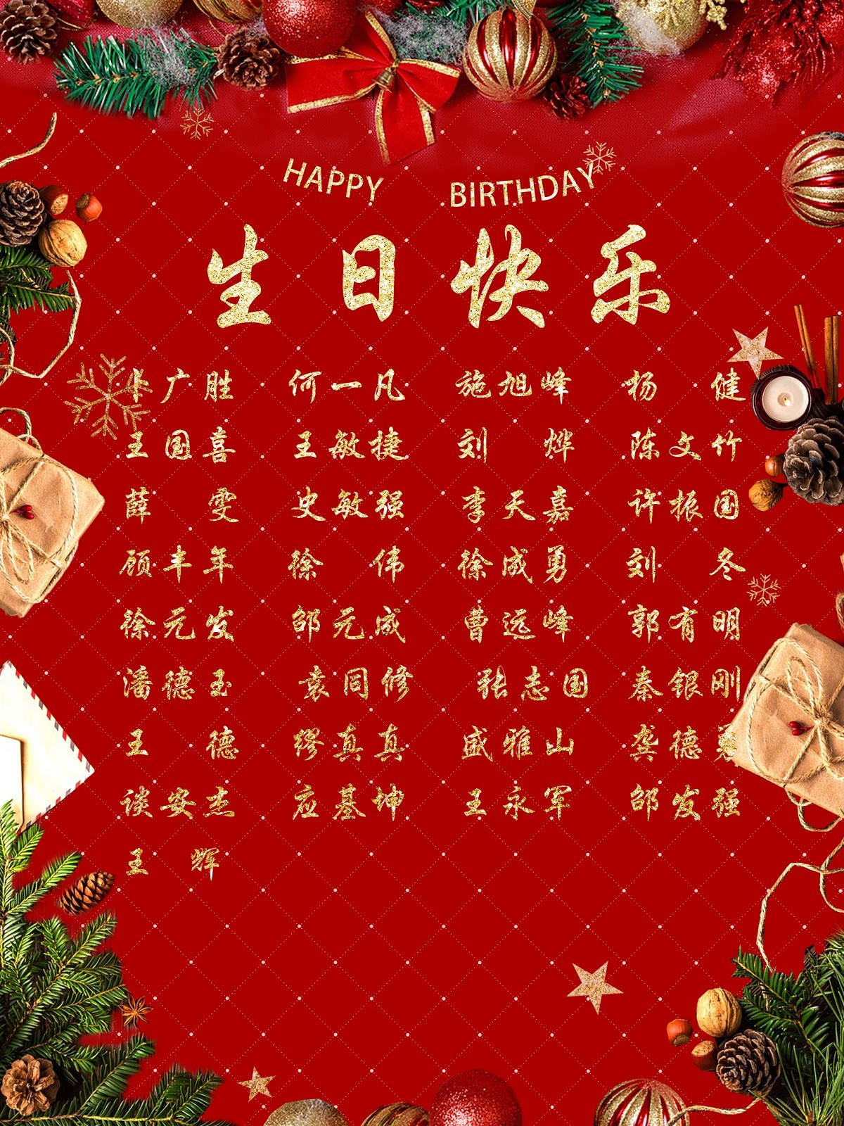 【生日祝?！抗ё?2月生日的員工生日快樂！